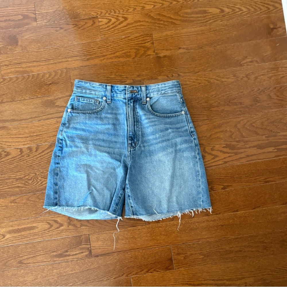 Madewell Light Blue Jean Shorts